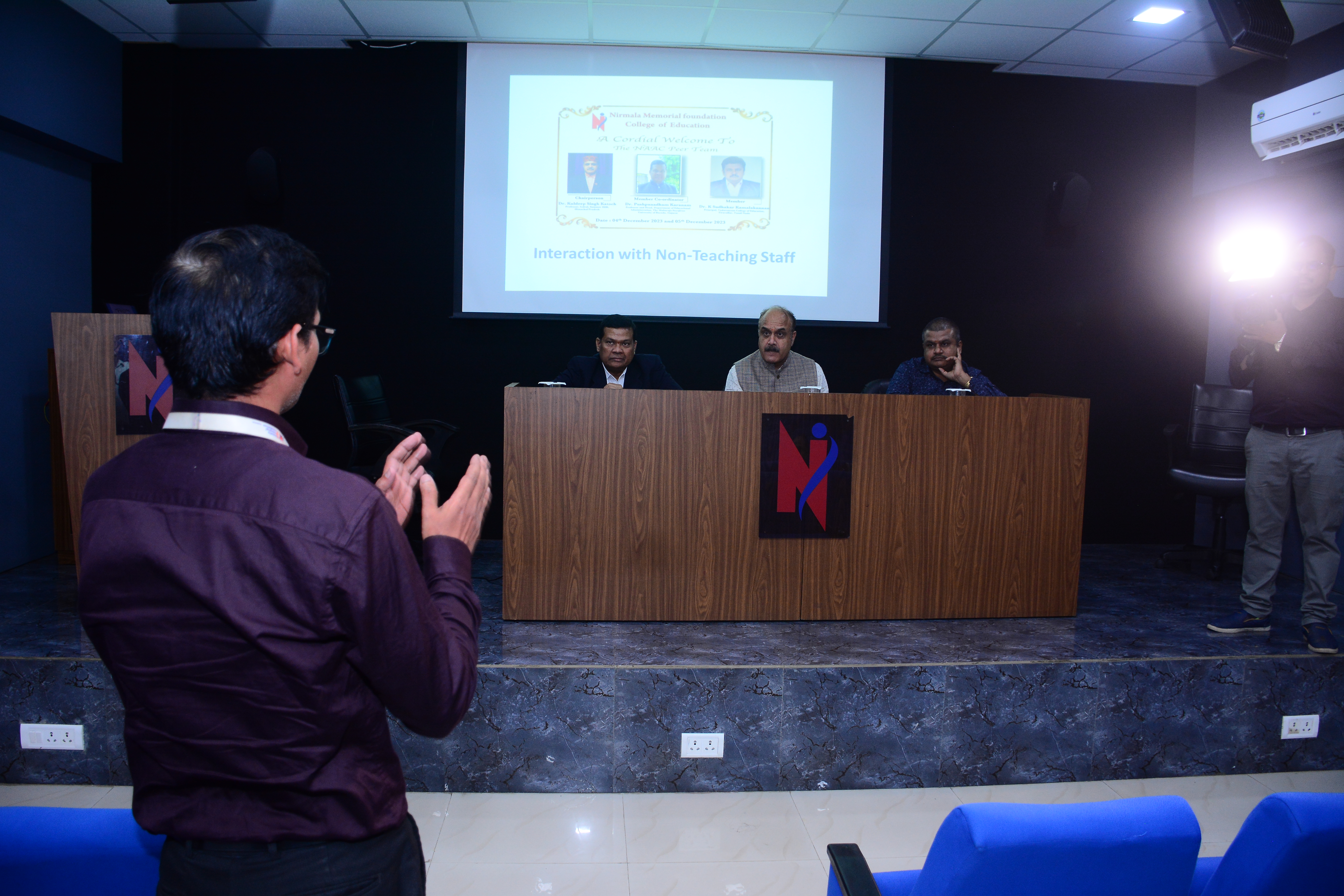 NAAC PEER TEAM VISIT 