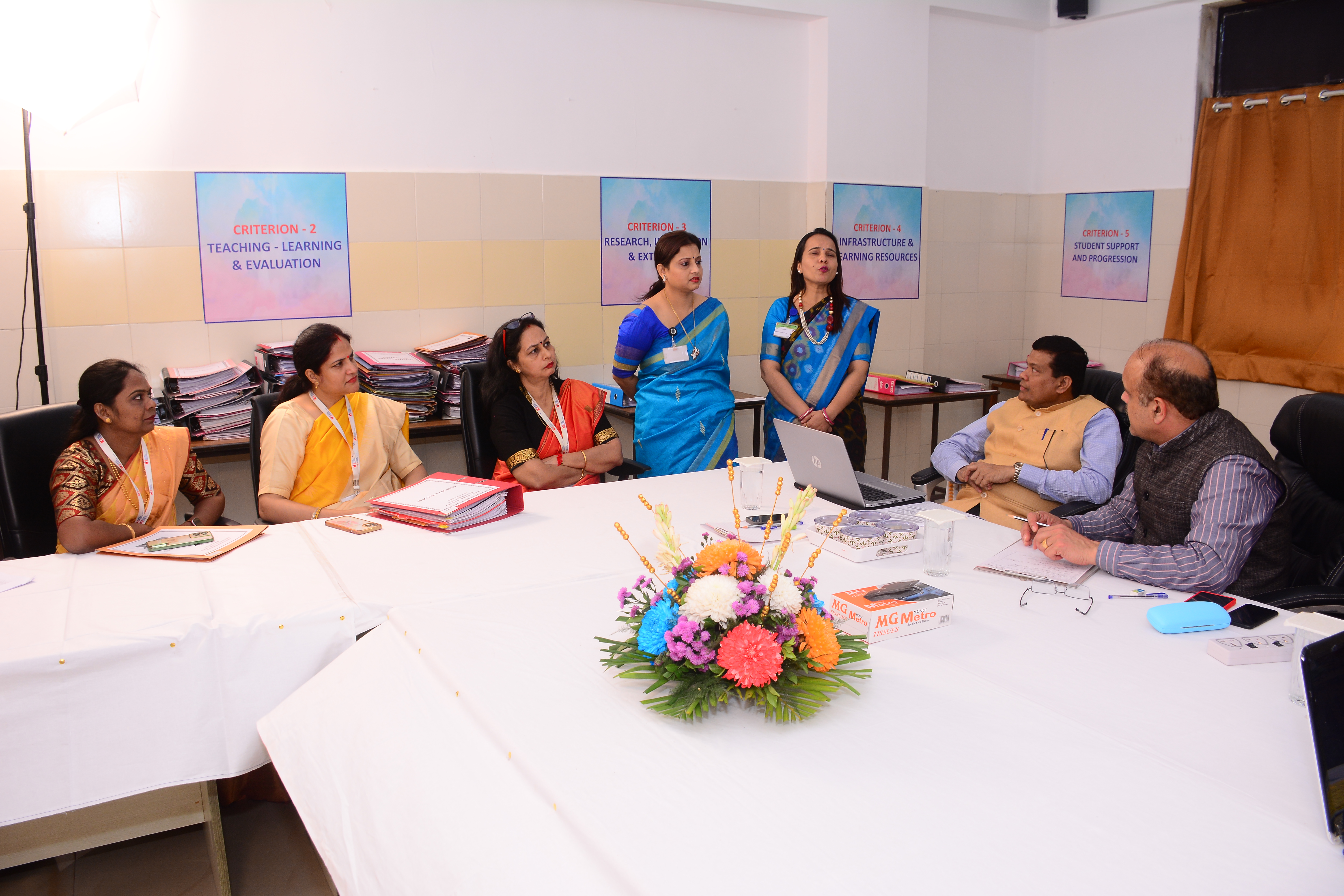 NAAC PEER TEAM VISIT